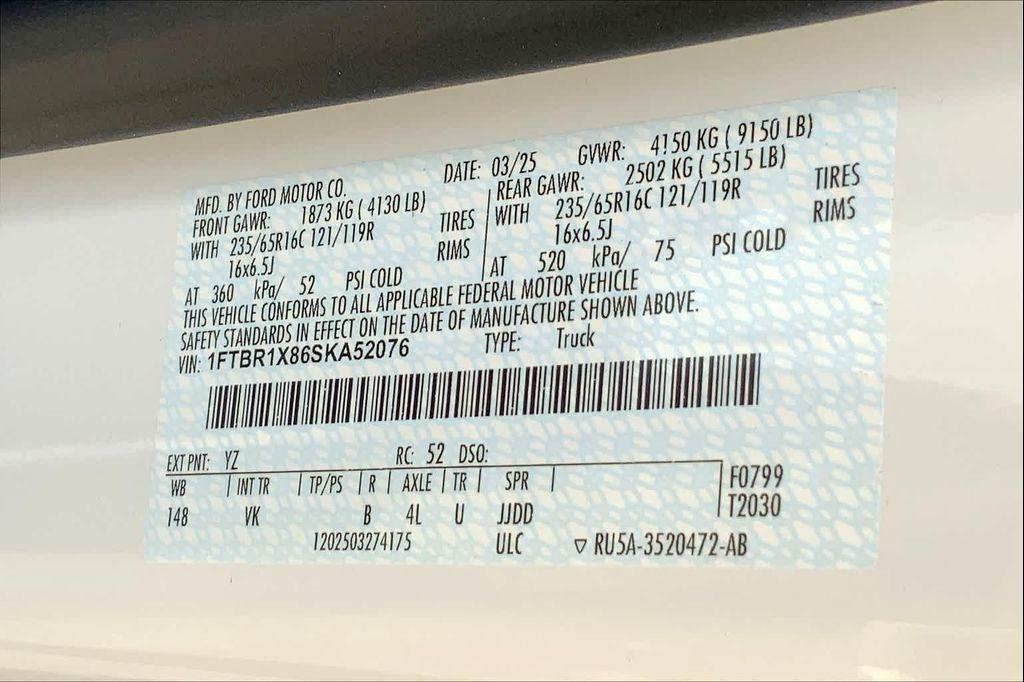 new 2025 Ford Transit-250 car, priced at $52,997