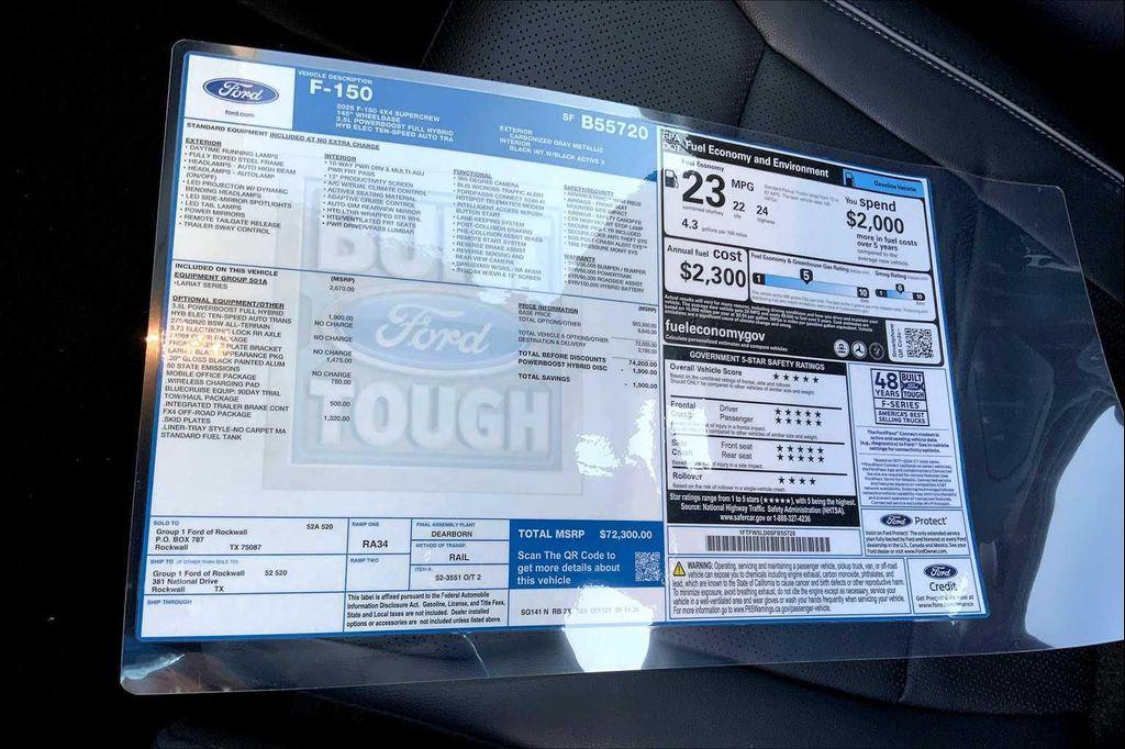 new 2025 Ford F-150 car, priced at $65,730
