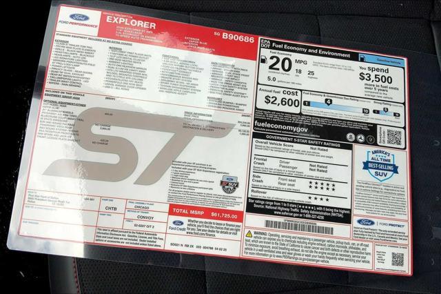 new 2025 Ford Explorer car, priced at $57,256