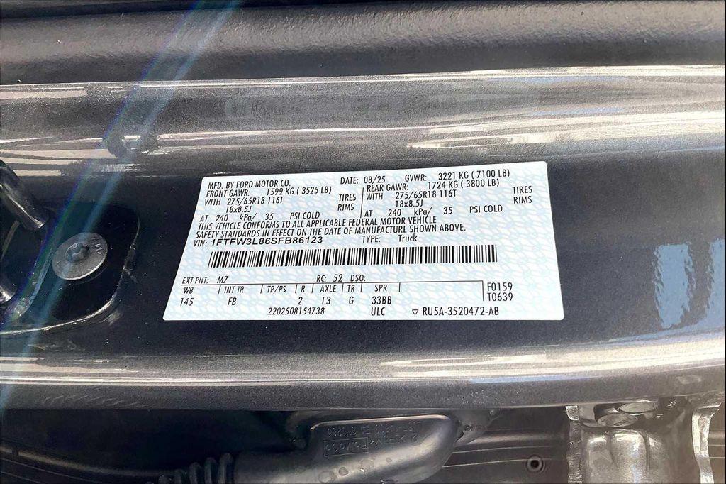 new 2025 Ford F-150 car, priced at $55,465