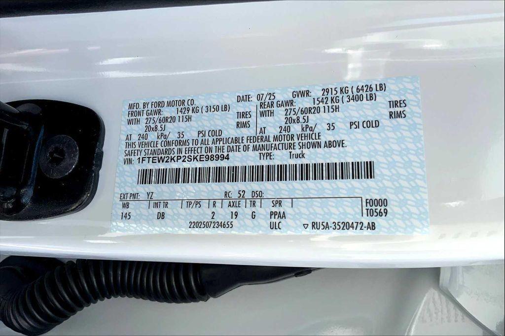 new 2025 Ford F-150 car, priced at $44,737