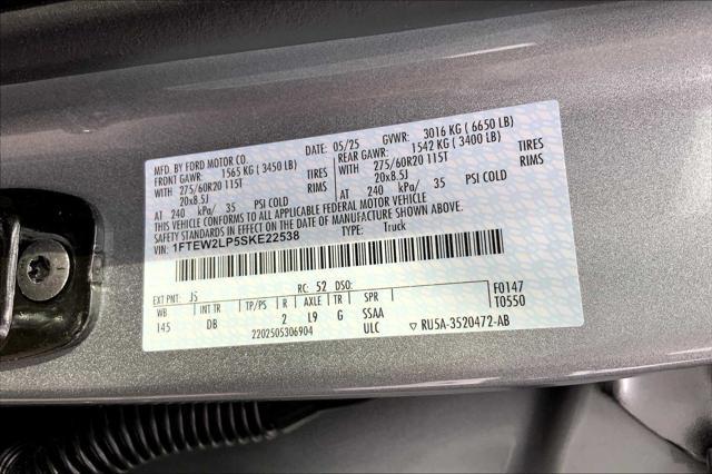 new 2025 Ford F-150 car, priced at $50,988