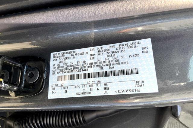 new 2025 Ford F-150 car, priced at $47,665