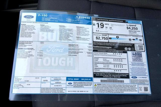 new 2025 Ford F-150 car, priced at $47,665
