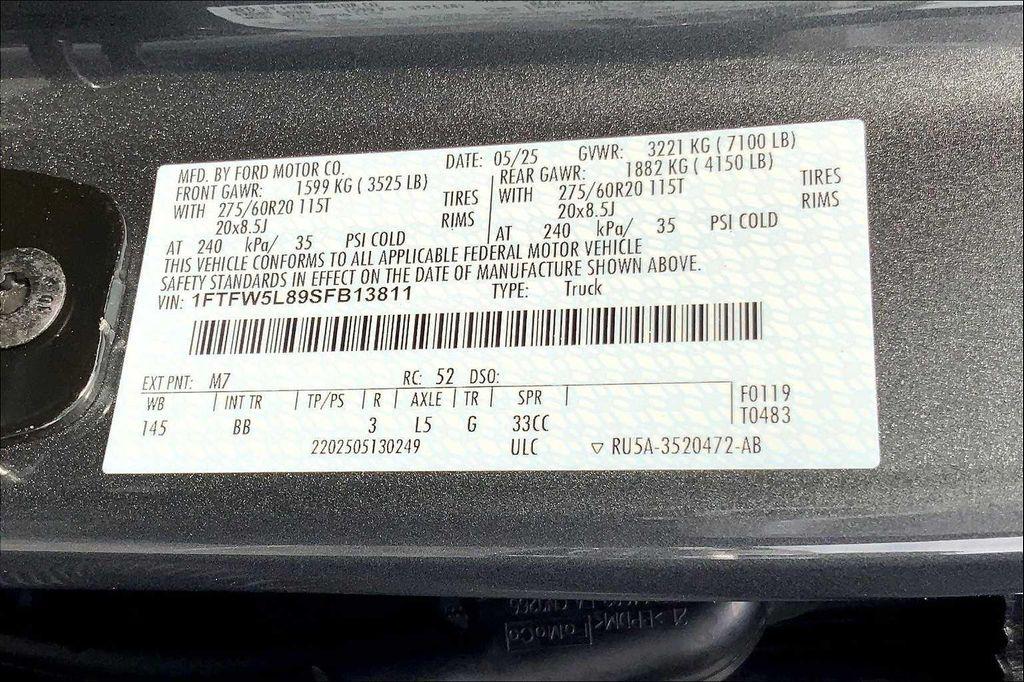 new 2025 Ford F-150 car, priced at $64,052