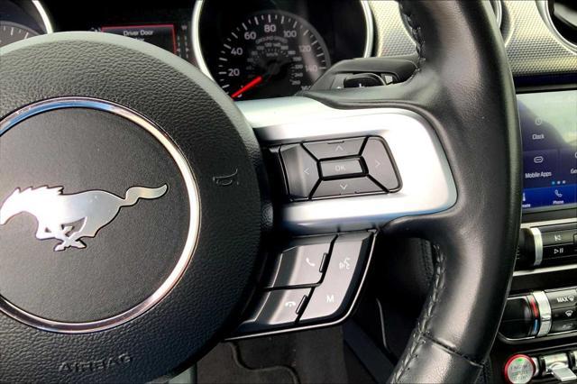 used 2021 Ford Mustang car, priced at $31,635