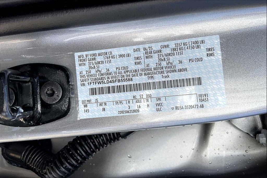 new 2025 Ford F-150 car, priced at $65,116