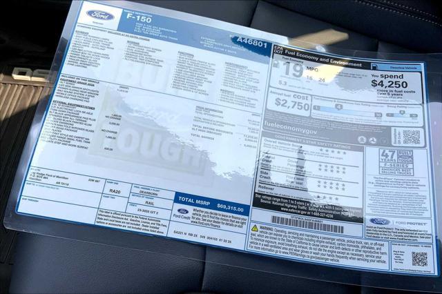 new 2025 Ford F-150 car, priced at $61,918