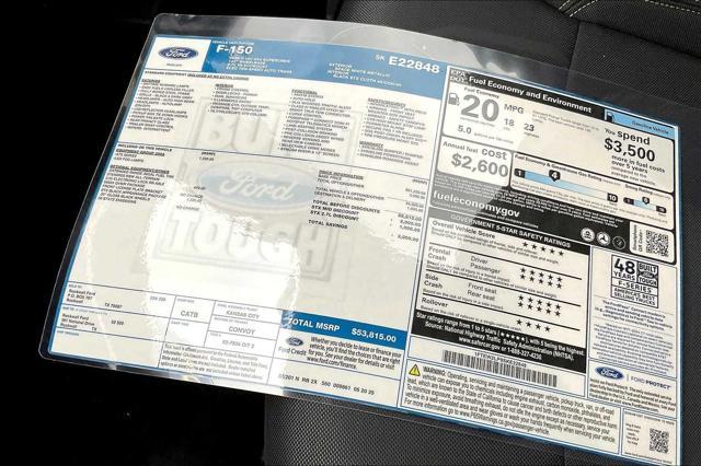 new 2025 Ford F-150 car, priced at $50,988
