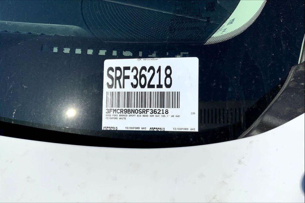 new 2025 Ford Bronco Sport car, priced at $32,271