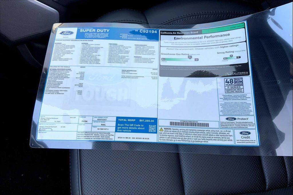 new 2025 Ford F-350 car, priced at $89,503