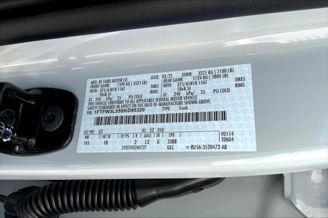 new 2025 Ford F-150 car, priced at $58,226