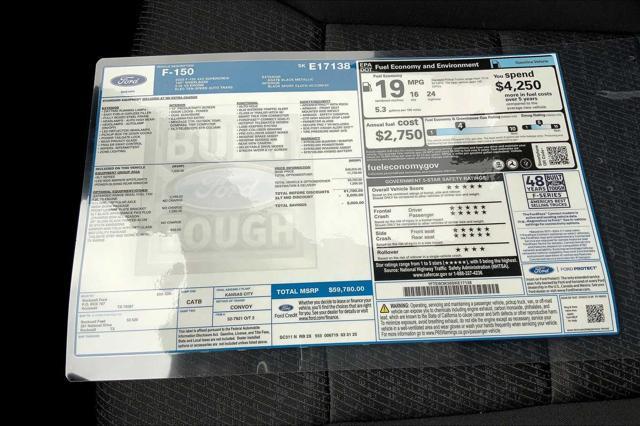 new 2025 Ford F-150 car, priced at $53,180