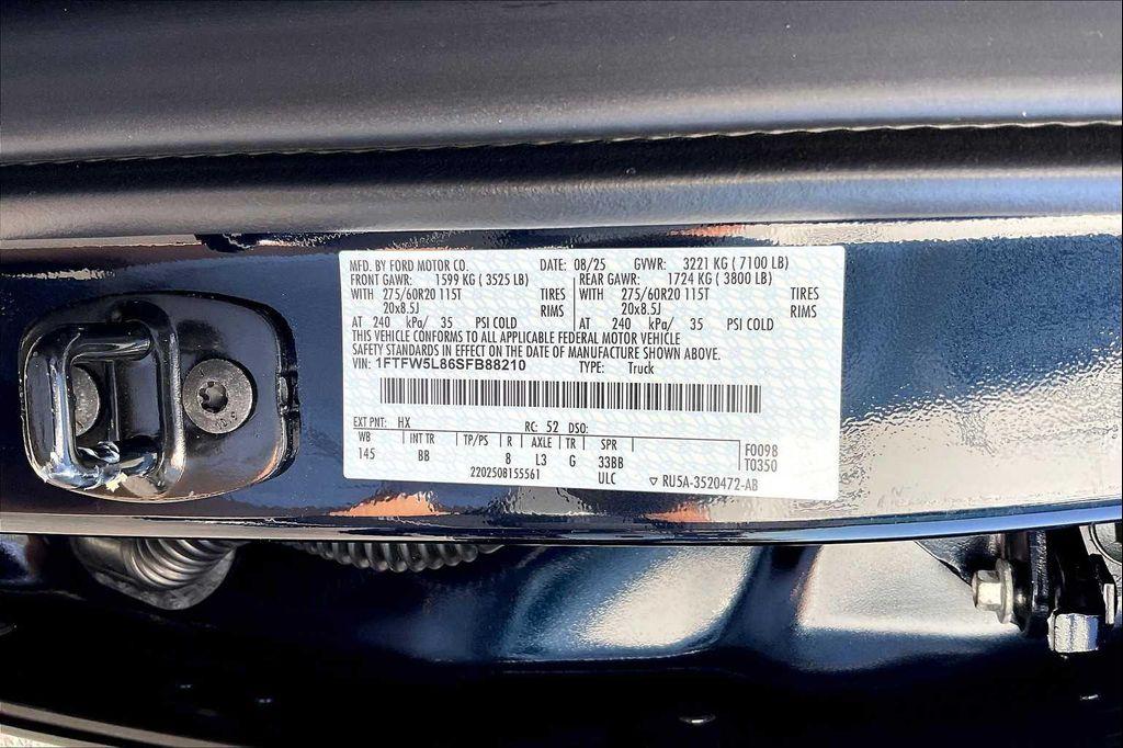 new 2025 Ford F-150 car, priced at $69,320