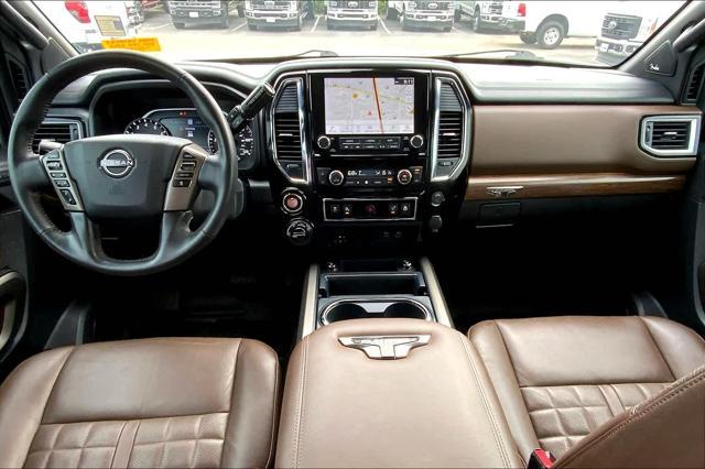 used 2023 Nissan Titan car, priced at $44,122