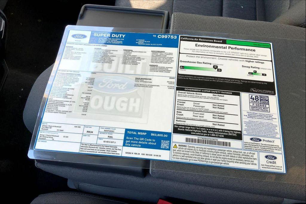 new 2026 Ford F-250 car, priced at $63,805