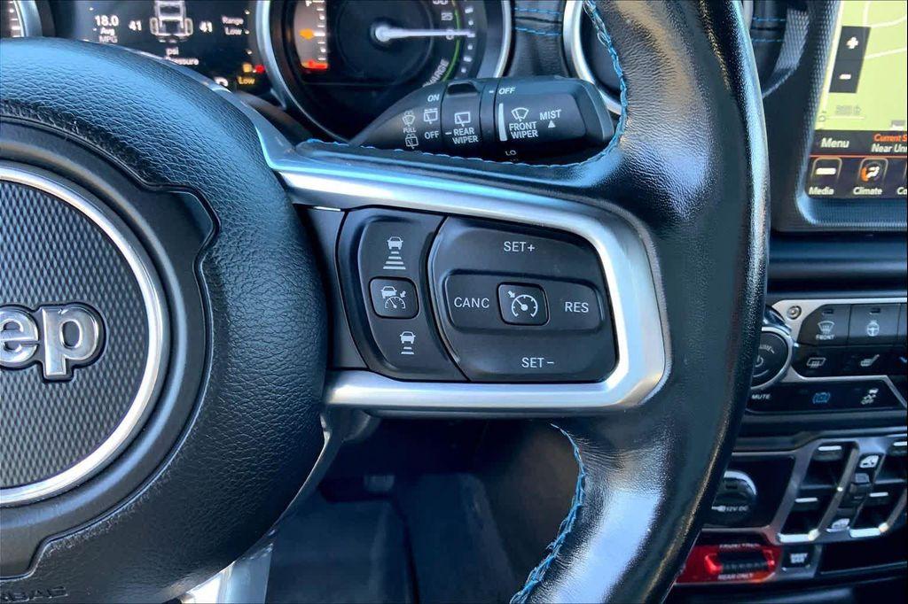 used 2021 Jeep Wrangler Unlimited 4xe car, priced at $32,798