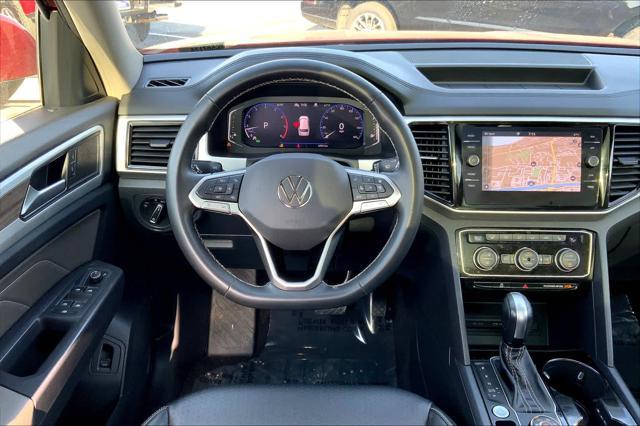used 2021 Volkswagen Atlas car, priced at $27,495