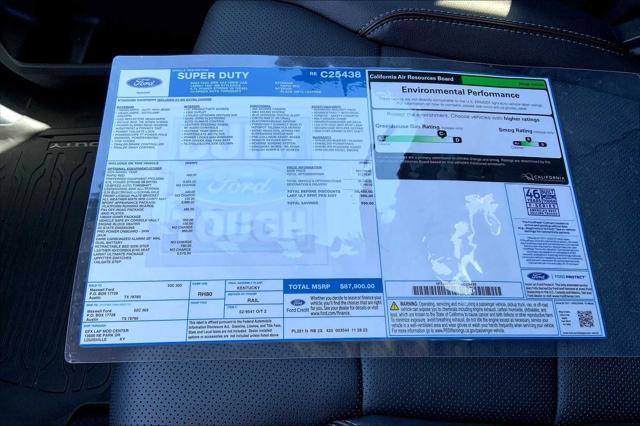 new 2024 Ford F-250 car, priced at $87,900