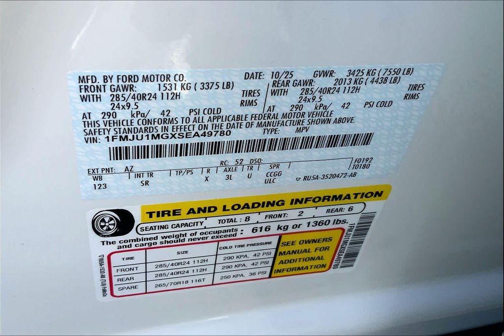 new 2025 Ford Expedition car, priced at $92,900