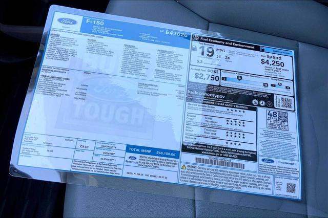 new 2025 Ford F-150 car, priced at $43,316