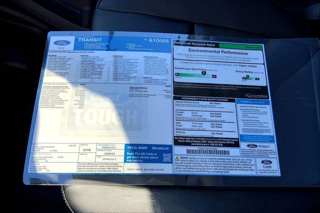 new 2026 Ford Transit-250 car, priced at $54,860