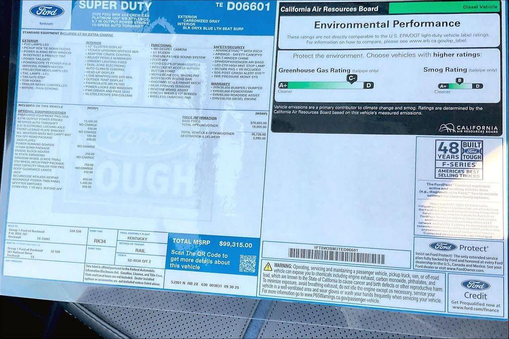 new 2026 Ford F-250 car, priced at $99,315