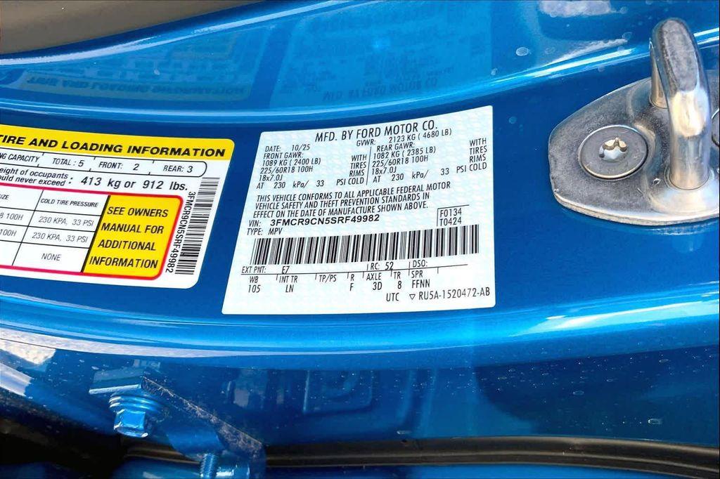 new 2025 Ford Bronco Sport car, priced at $41,380