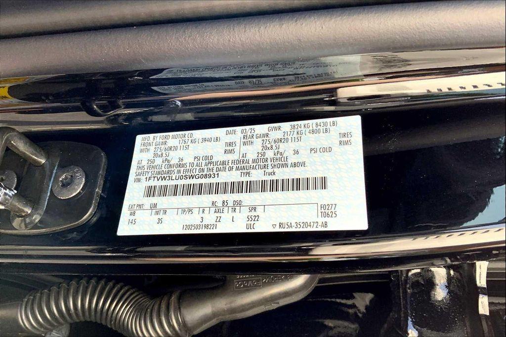 new 2025 Ford F-150 Lightning car, priced at $67,252