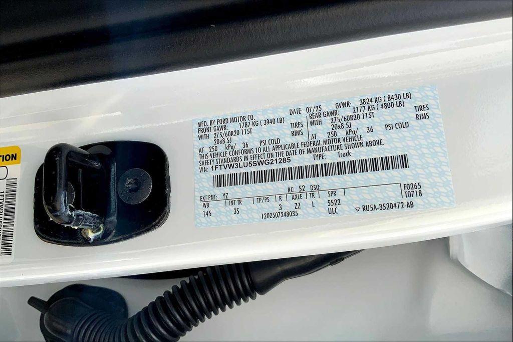 new 2025 Ford F-150 Lightning car, priced at $67,317