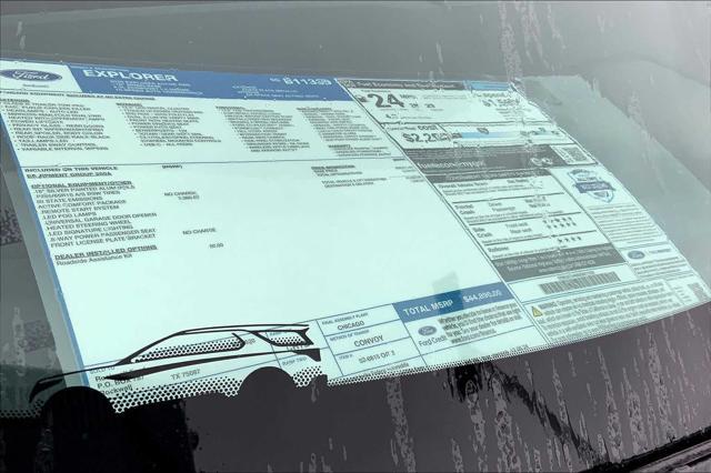 new 2025 Ford Explorer car, priced at $42,232