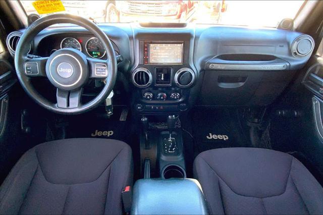 used 2013 Jeep Wrangler Unlimited car, priced at $16,615