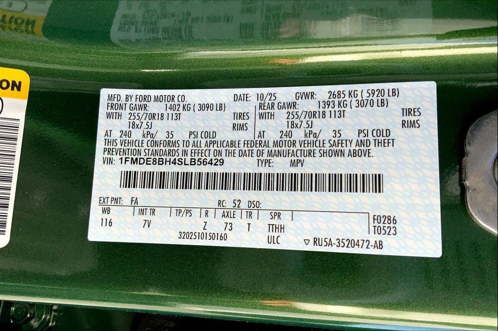 new 2025 Ford Bronco car, priced at $52,620