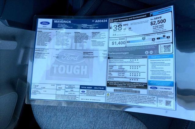 new 2025 Ford Maverick car, priced at $31,775