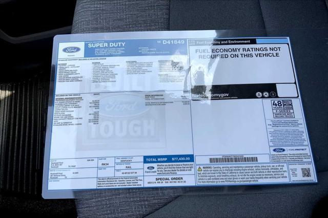 new 2025 Ford F-450 car, priced at $77,430