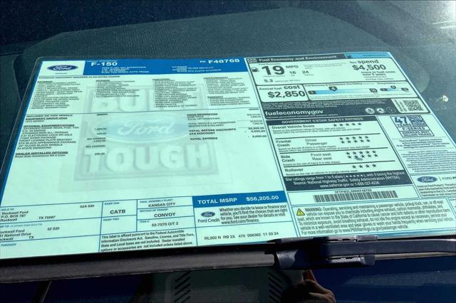 new 2024 Ford F-150 car, priced at $51,657