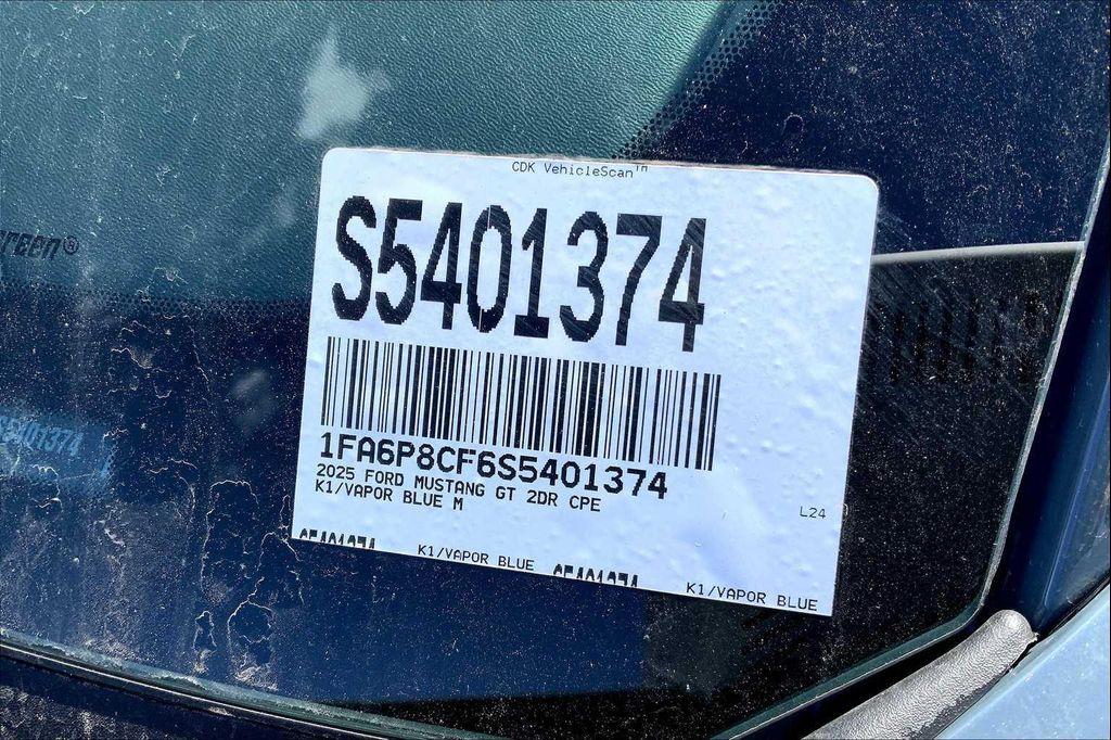 new 2025 Ford Mustang car, priced at $54,590