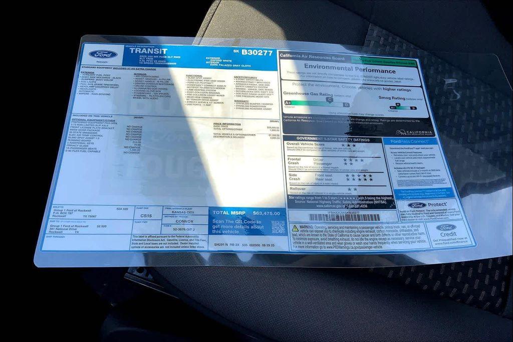 new 2025 Ford Transit-350 car, priced at $63,475