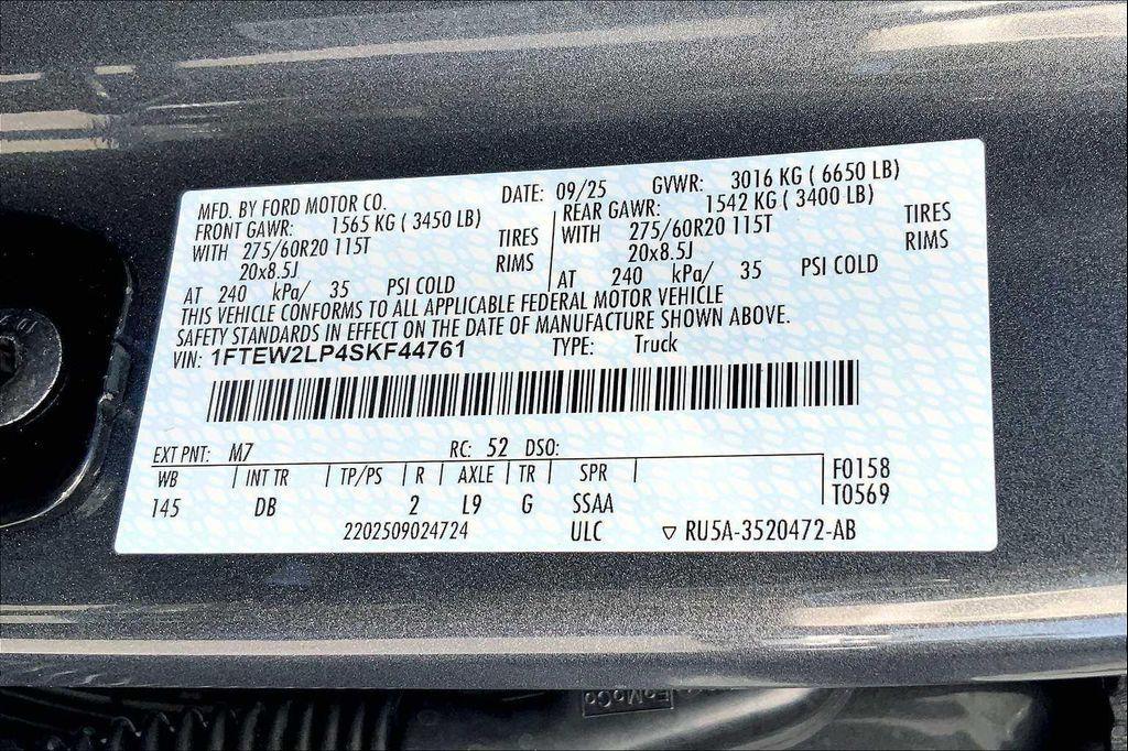 new 2025 Ford F-150 car, priced at $48,778