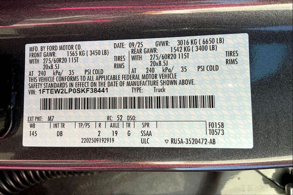 new 2025 Ford F-150 car, priced at $52,360