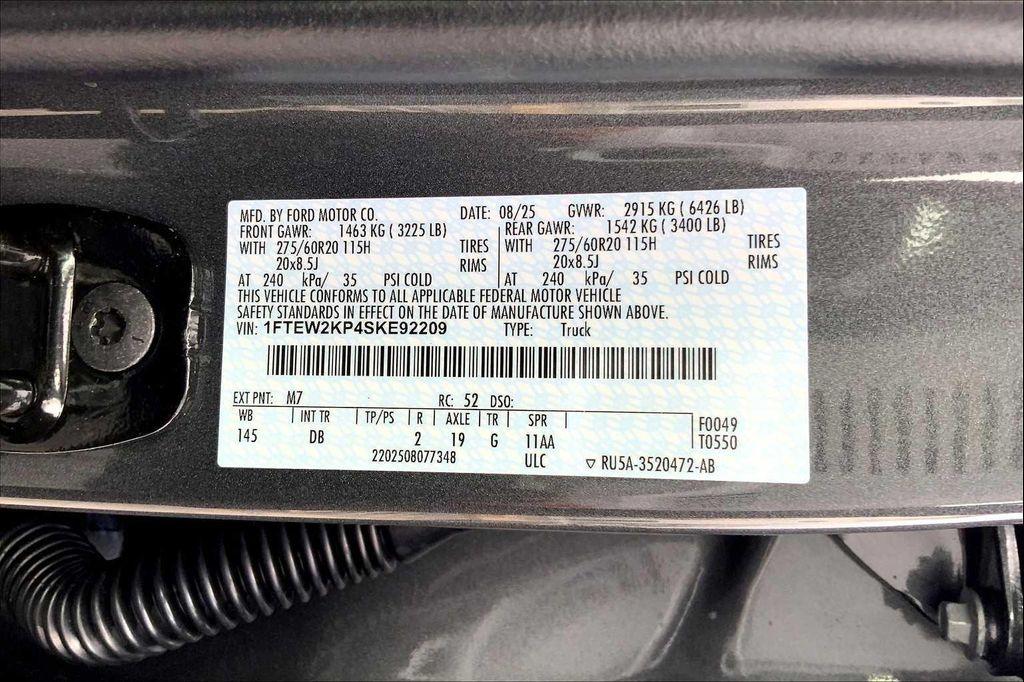 new 2025 Ford F-150 car, priced at $46,348