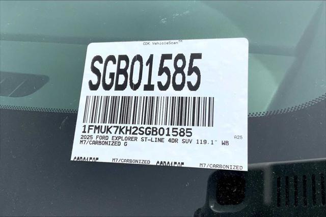 new 2025 Ford Explorer car, priced at $44,544