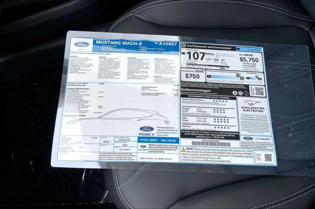 new 2025 Ford Mustang Mach-E car, priced at $42,160