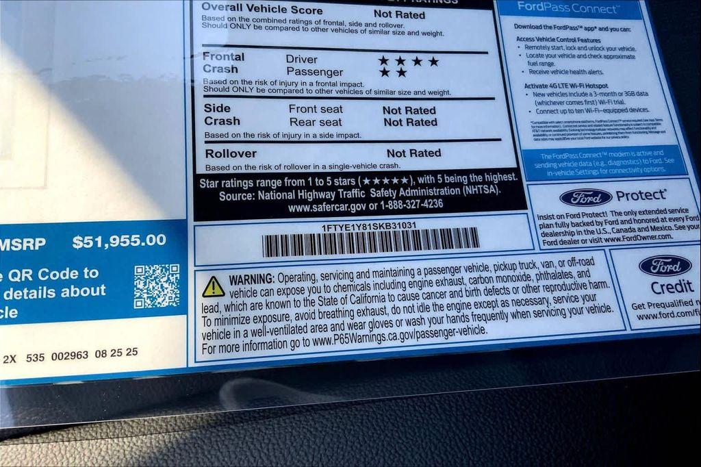 new 2025 Ford Transit-150 car, priced at $51,955