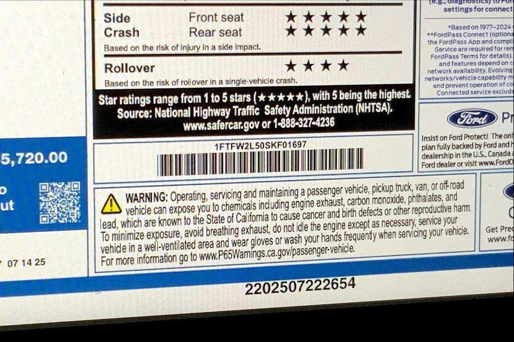 new 2025 Ford F-150 car, priced at $49,309