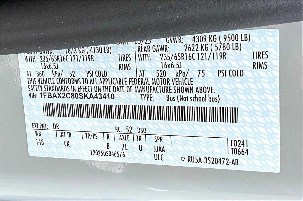 new 2025 Ford Transit-350 car, priced at $65,420