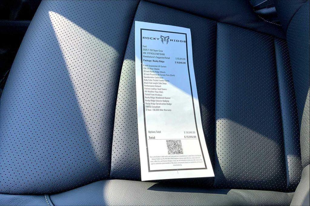 new 2025 Ford F-150 car, priced at $69,991