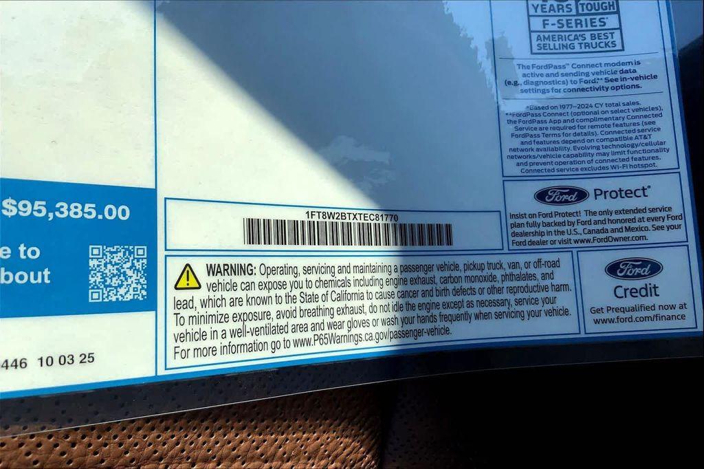 new 2026 Ford F-250 car, priced at $95,385