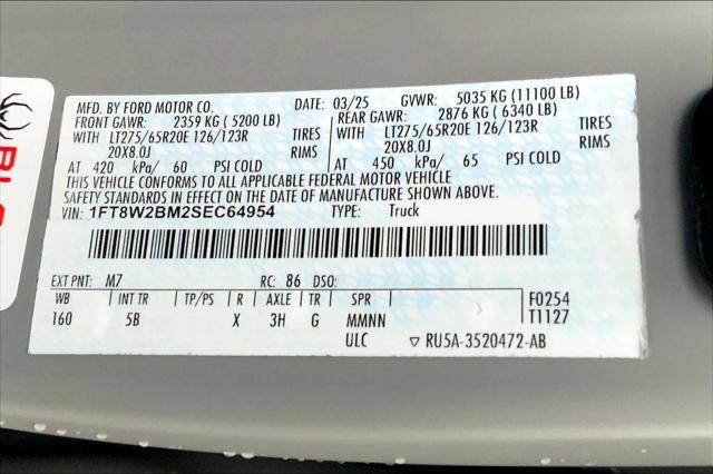 new 2025 Ford F-250 car, priced at $116,991
