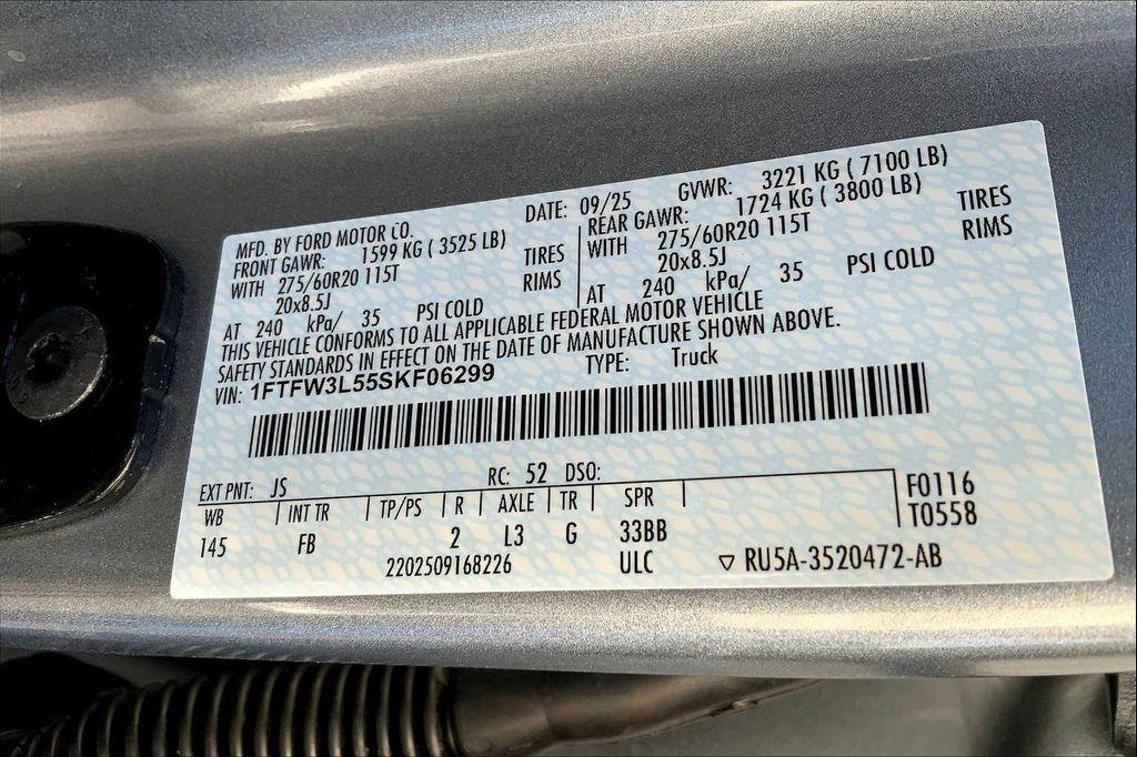 new 2025 Ford F-150 car, priced at $65,430